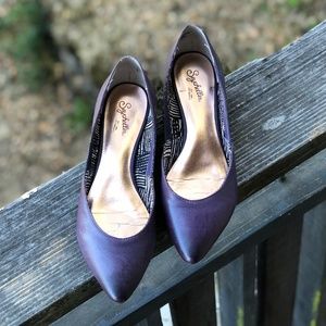 Seychelles Anthropologie Skip a Beat Leather Wedge